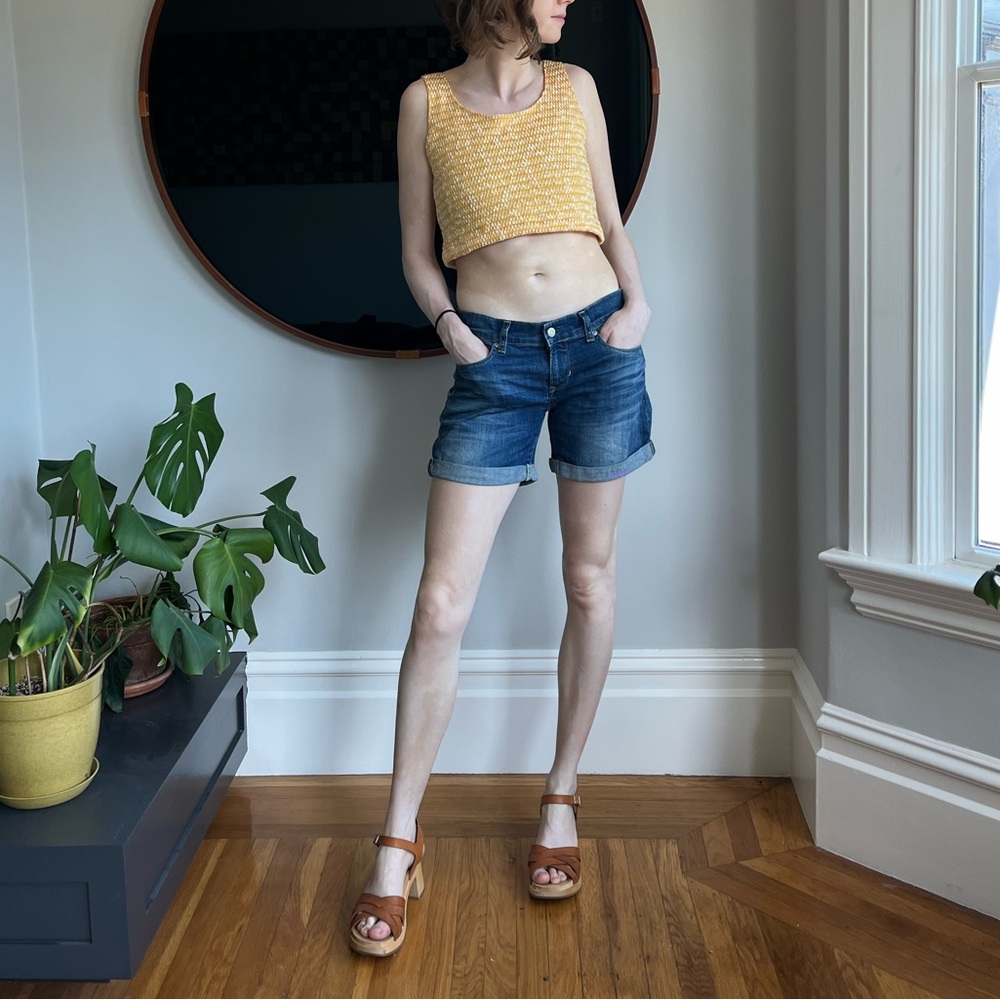 Gap low-rise denim shorts